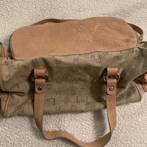 Lui Jo | Slouchy Beige Handbag Pink Interior Soft - Picture 7 of 12